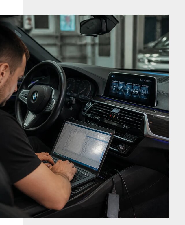 Русификация мультимедиа BMW для авто под ключ в Лысьве