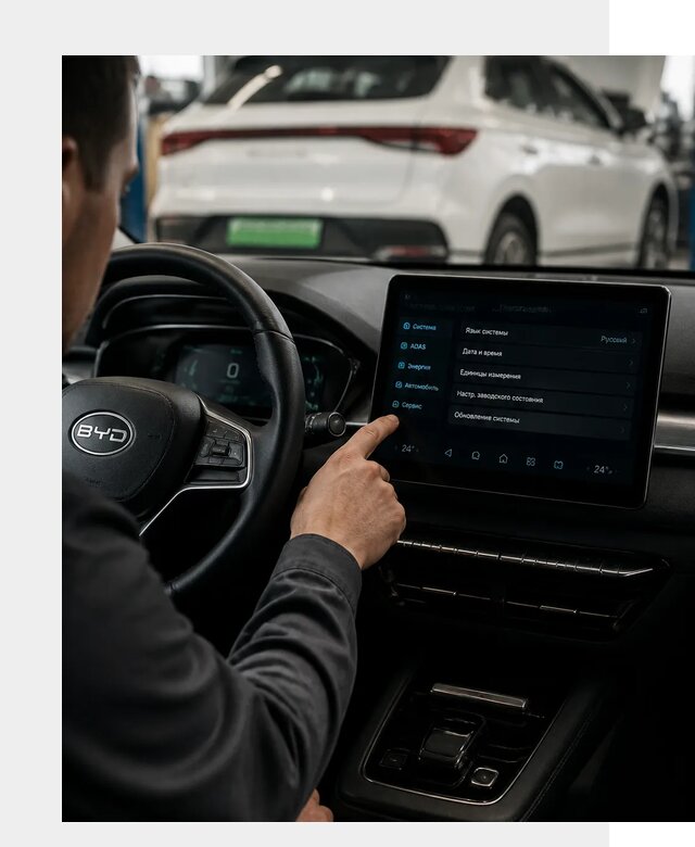 Русификация BYD E2 в Лысьве от 15283 р. | ФастМобиль-Лсь под ключ