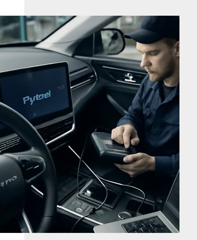 Русификация автомобилей Jetour с адаптацией меню в Лысьве