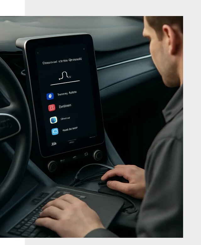 Установка приложений Lynk Co на автомобиль в Лысьве
