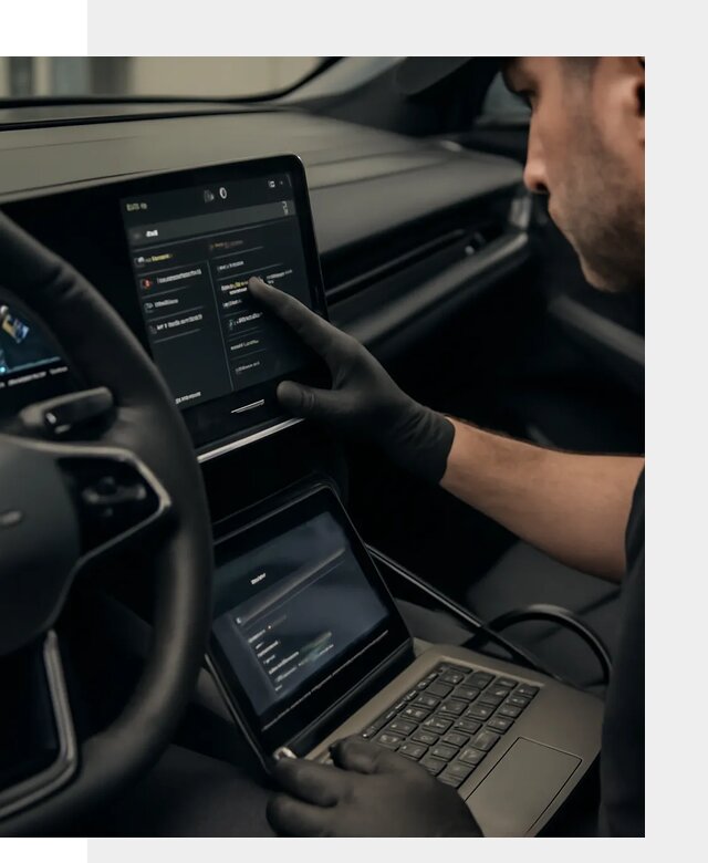 Русификация приборной панели Rising автомобиля в Лысьве