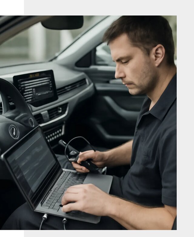 Настройка телематики автомобиля под ключ для авто в Лысьве