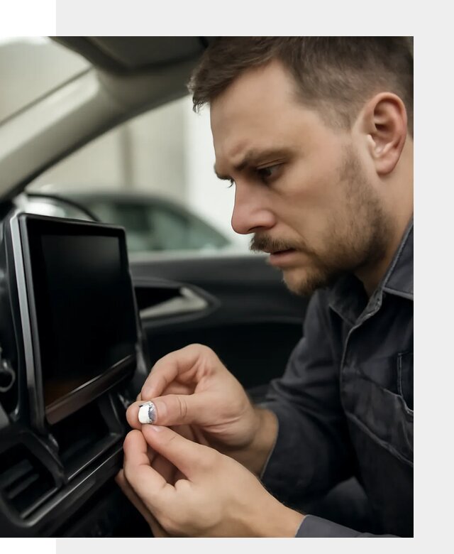 Установка SIM карты в авто для мультимедиа в Лысьве