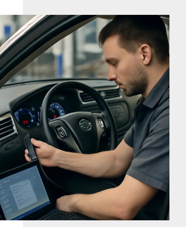 Русификация приборной панели Nissan для авто в Лысьве