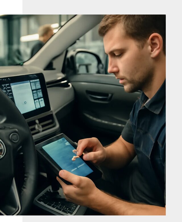 Установка приложений Toyota на мультимедиа в Лысьве